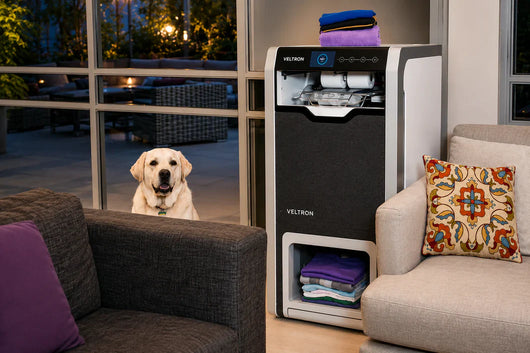 Foldora™: la máquina automática para doblar y planchar tu ropa